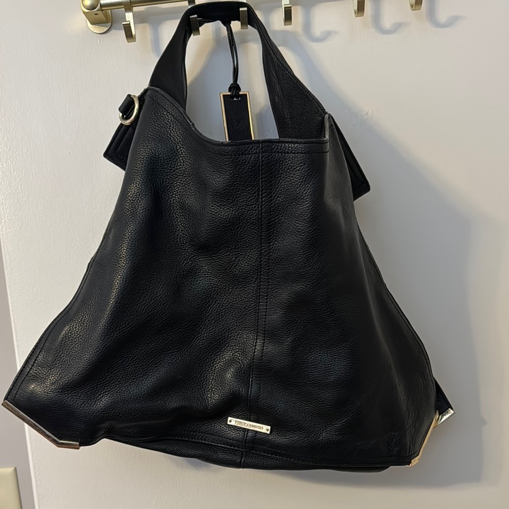 Vince Camuto Black Leather Women's Bag